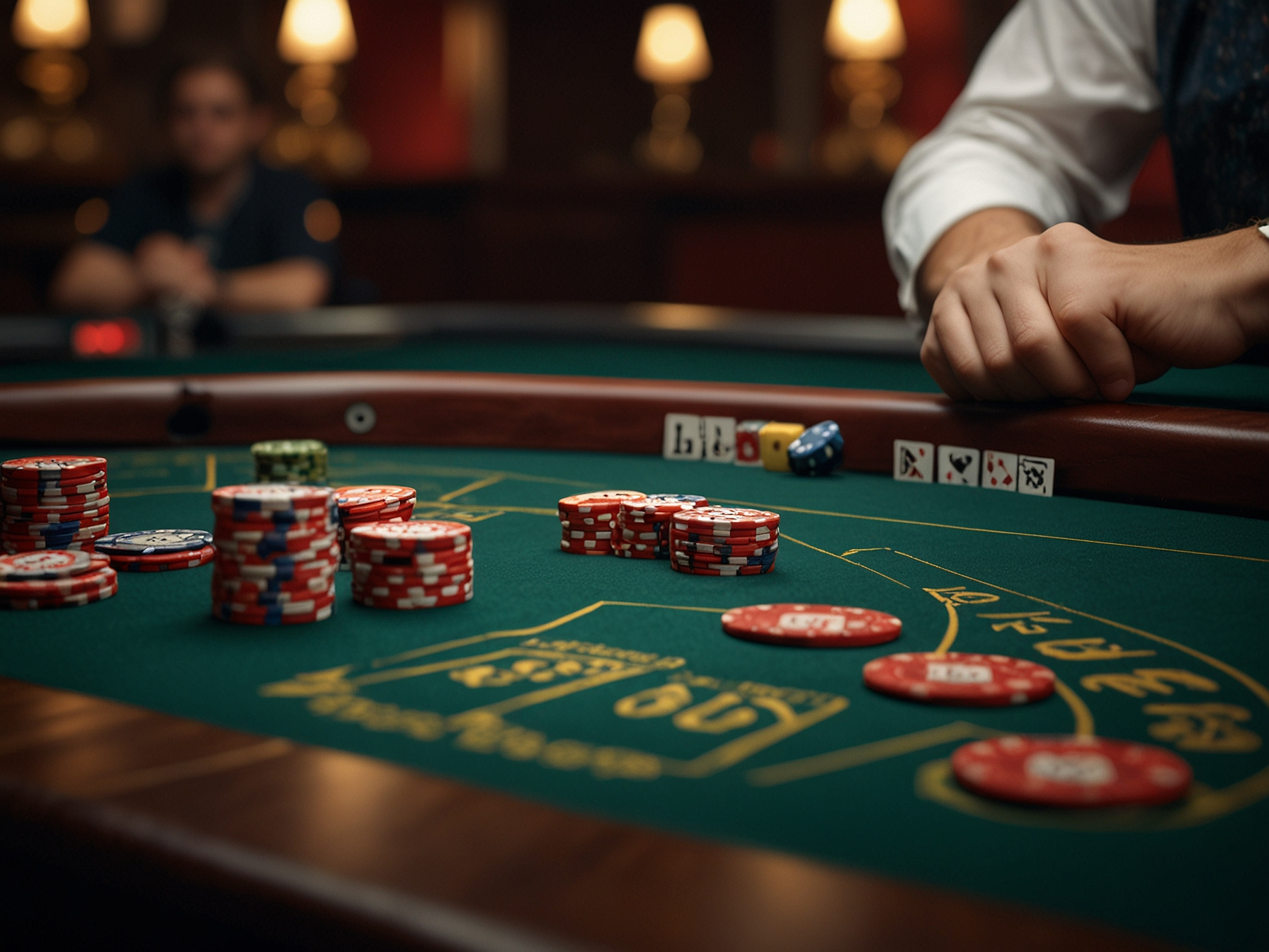 Live dealer table